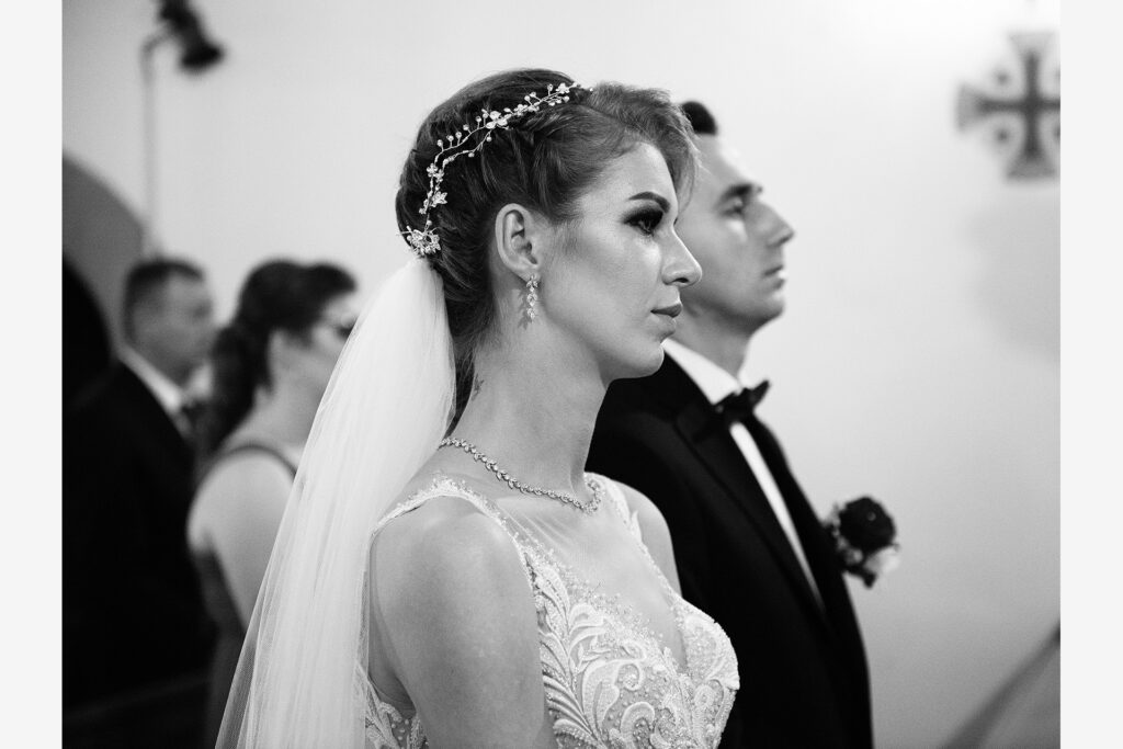 Ślub w kościele Narodzin św. Jana Chrzciciela w Lanckoronie, fotograf ślubny